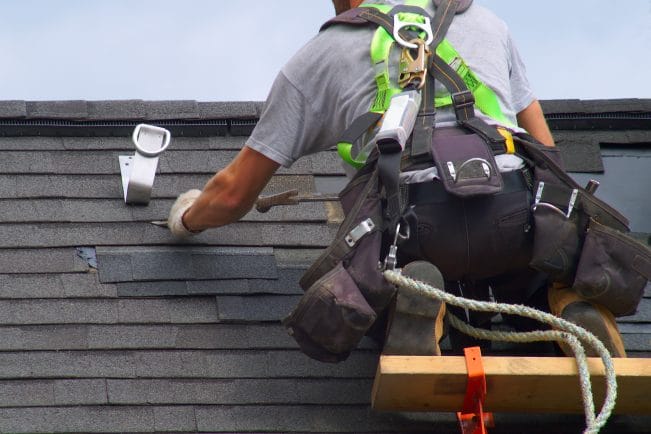 storm damage roof repair in Northern Virginia
